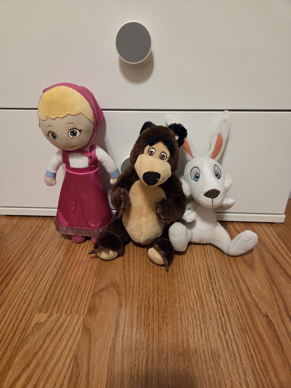 Masha And The Bear Plush Set Licensed